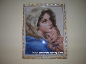 quadro maria e gesù a puntocroce