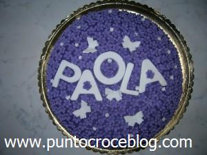 Torta In Pasta Di Zucchero Compleanno Paola Puntocroceblog