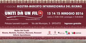 Fiere eventi ricamo uniti da un filo spoleto maggio 2016